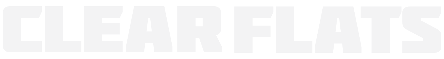 Clear Flats Long Logo